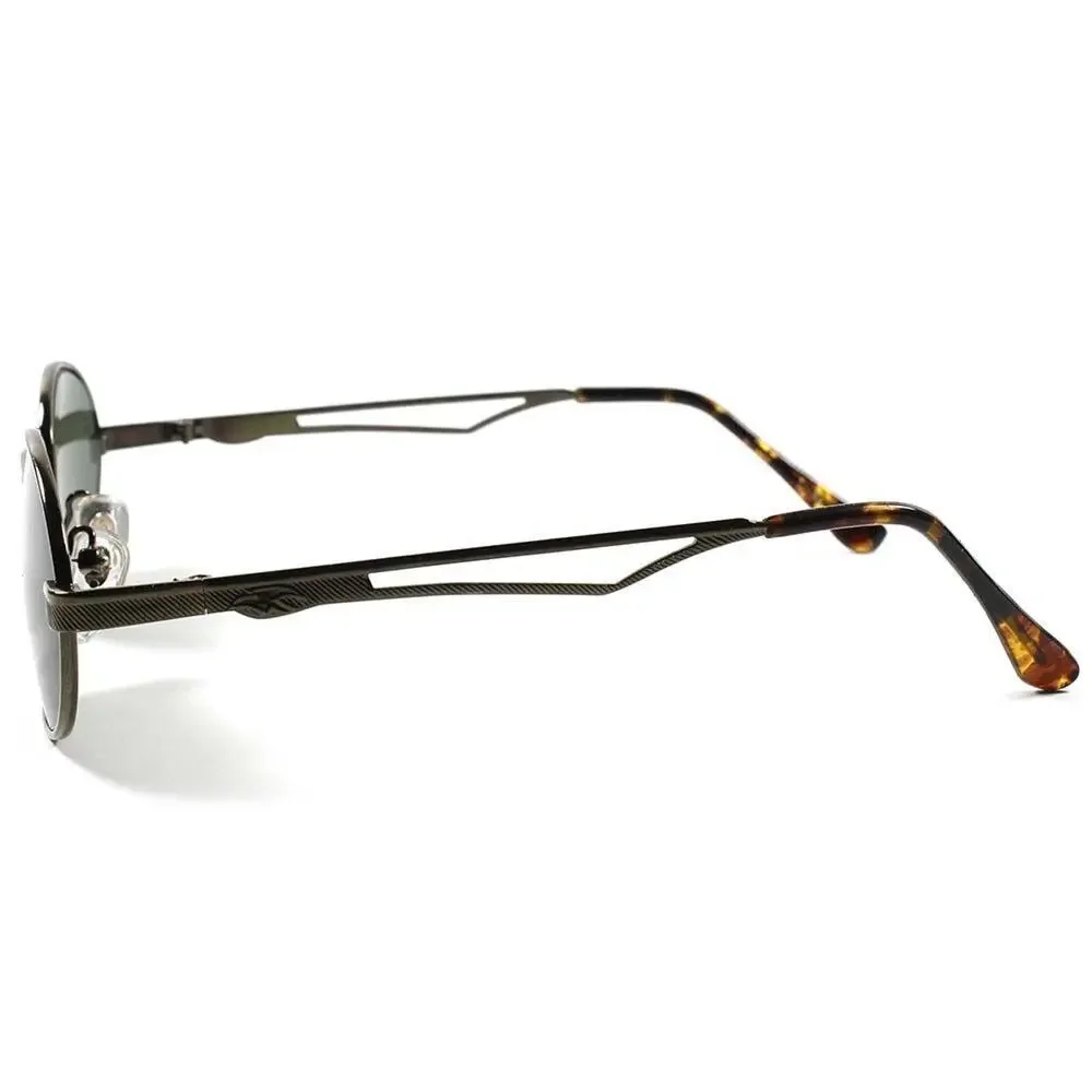Vintage Retro Hipster Fashion Old School Mens Womens Oval Round Sunglasses